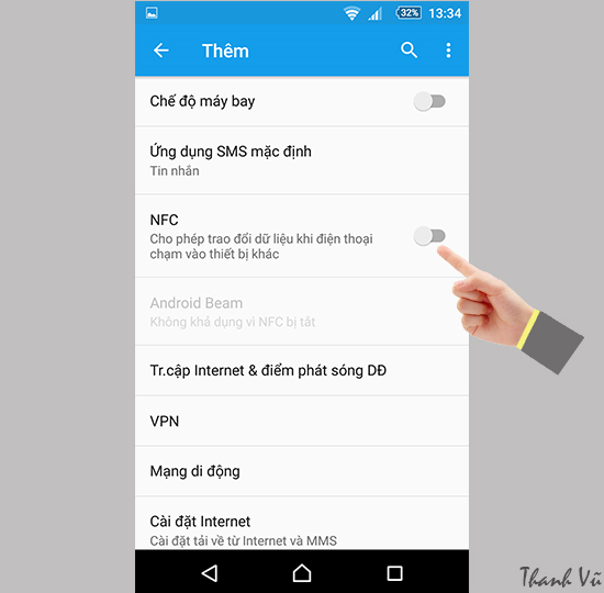 Bat NFC tren Sony Xperia M5 Single Sim 3